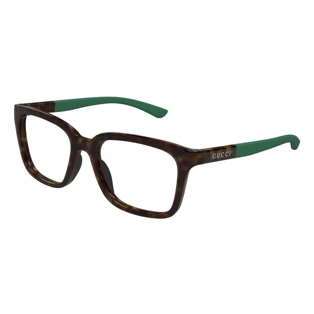 NWT GUCCI GG1738o 003 Havana Green Eyeglasses